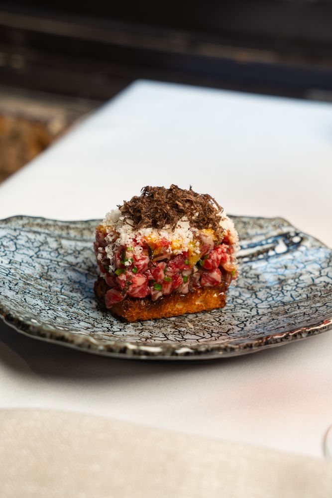 Tartare photographed by Pivo Creative